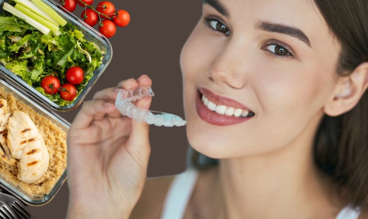 what should you eat while wearing invisalign